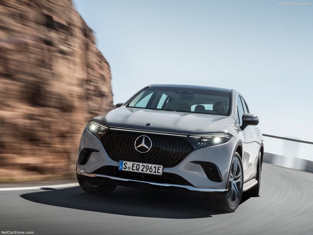 Η πιο καυτή νέα ενέργεια Mercedes-Benz 2023 EQS 5 θέσεις SUV 813KM χονδρική Mercedes ev ηλεκτρική ca