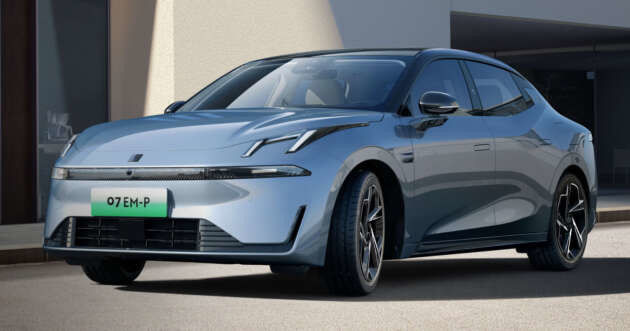 Ενίσχυρο νέο υβριδικό αυτοκίνητο LYNK & CO 07 EM-P με 163 PS και 255 Nm ροπής και 160kw κινητήρα & 3 ταχύτητα DHT κιβώτιο ταχυτήτων